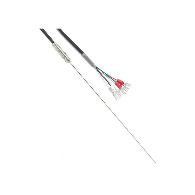 Fast Response Platinum Resistance Thermometer, PRT, with Bare Wire, 0.02in, 6ft Lead